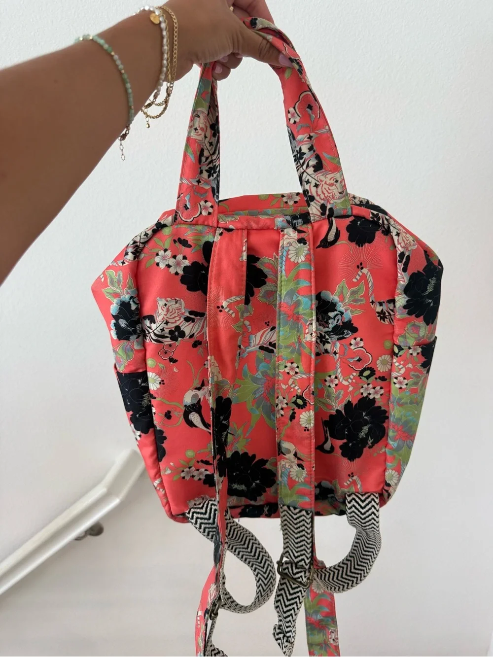 Maaji Coral Floral Backpack Tote
